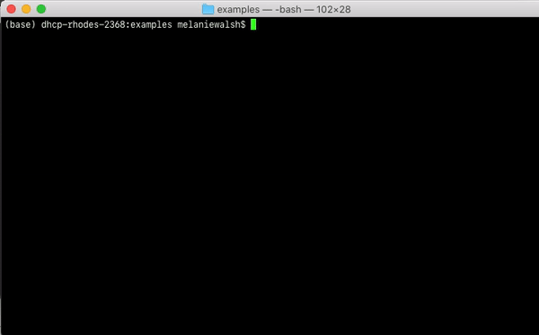 Making and deleting a folder with command line